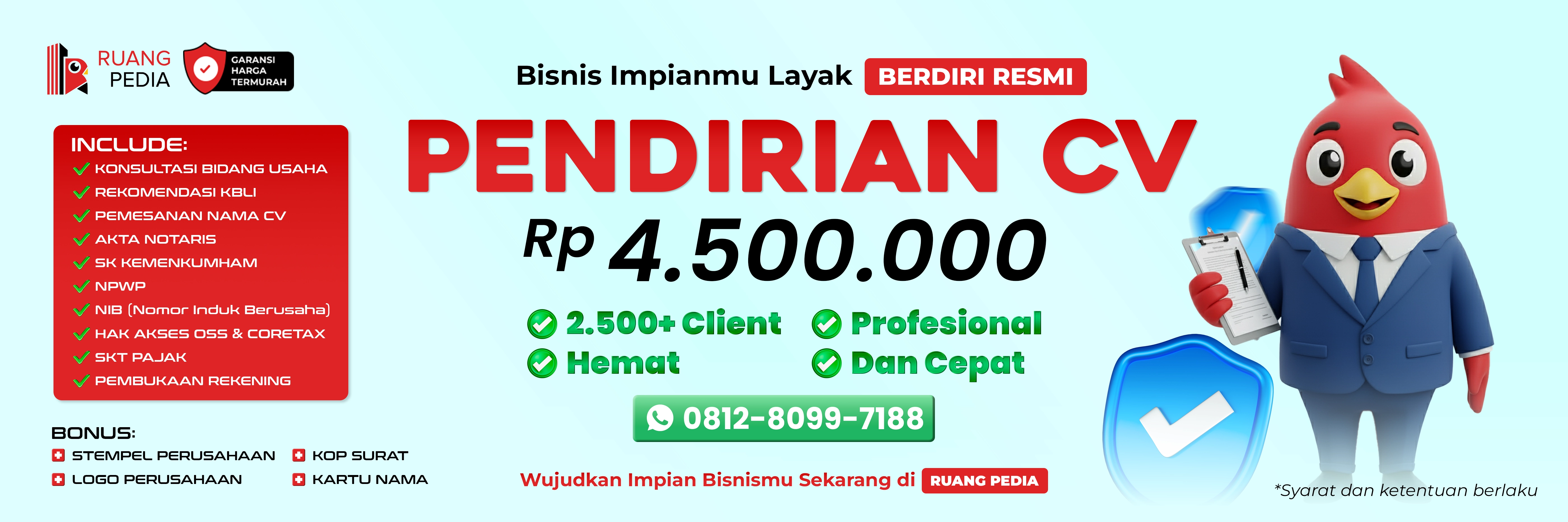 Pendirian CV Lengkap
